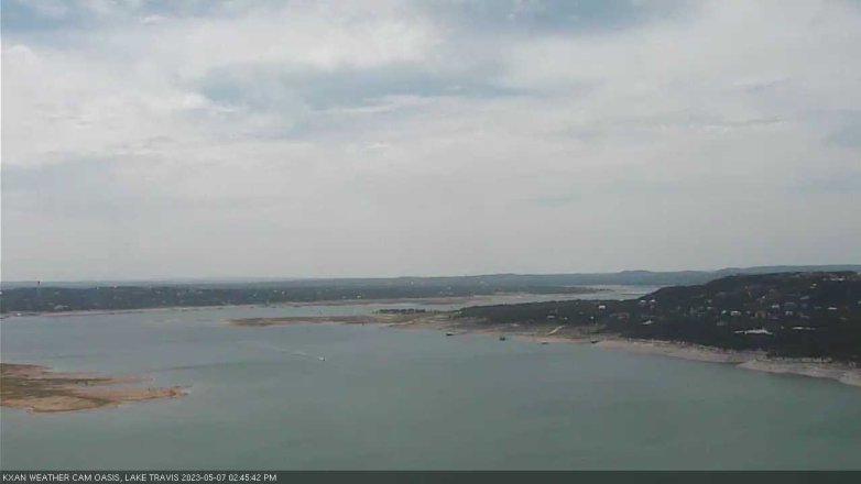 Lake Travis webcam, May 7, 2023 2:45 PM CT