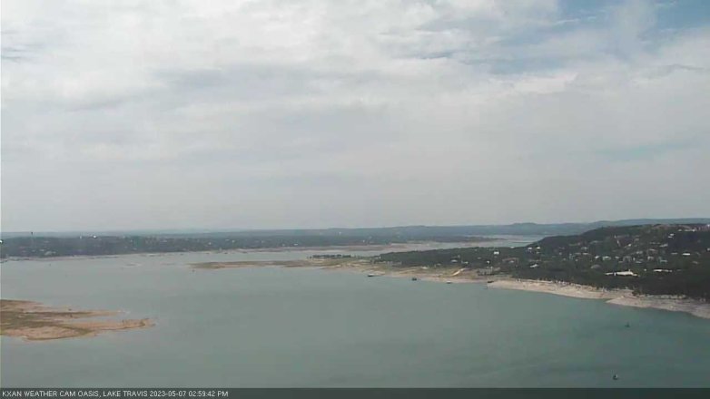 Lake Travis webcam, May 7, 2023 3:00 PM CT