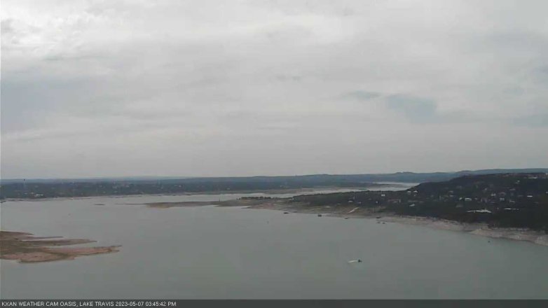 Lake Travis webcam, May 7, 2023 3:45 PM CT