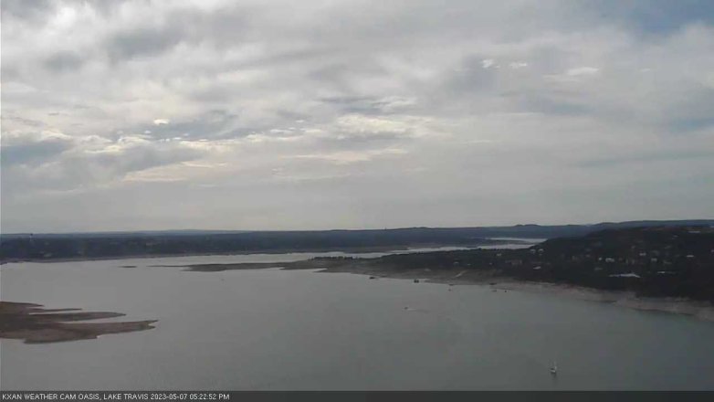 Lake Travis webcam, May 7, 2023 5:25 PM CT