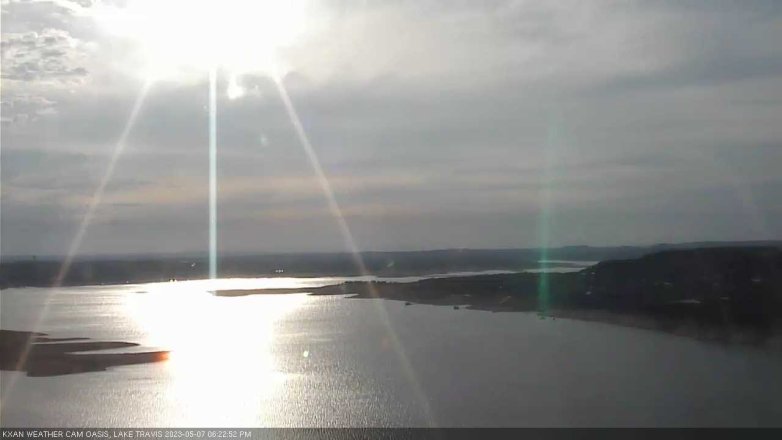 Lake Travis webcam, May 7, 2023 6:25 PM CT