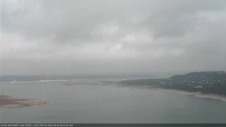 Lake Travis webcam, May 8, 2023 9:25 AM CT