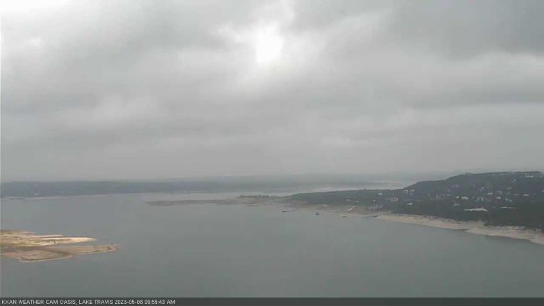 Lake Travis webcam, May 8, 2023 10:00 AM CT