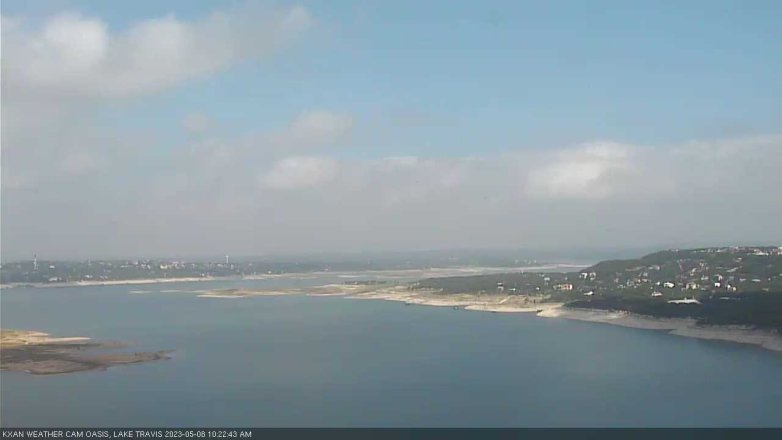 Lake Travis webcam, May 8, 2023 10:25 AM CT