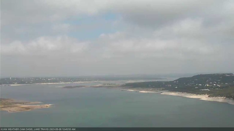Lake Travis webcam, May 8, 2023 10:45 AM CT