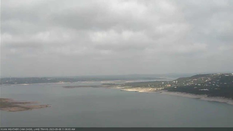 Lake Travis webcam, May 8, 2023 11:00 AM CT