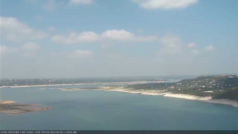 Lake Travis webcam, May 8, 2023 11:45 AM CT