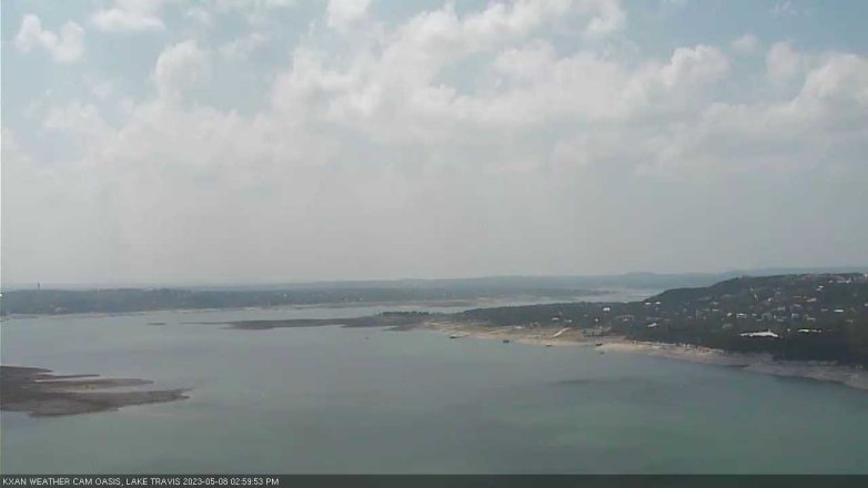 Lake Travis webcam, May 8, 2023 3:00 PM CT