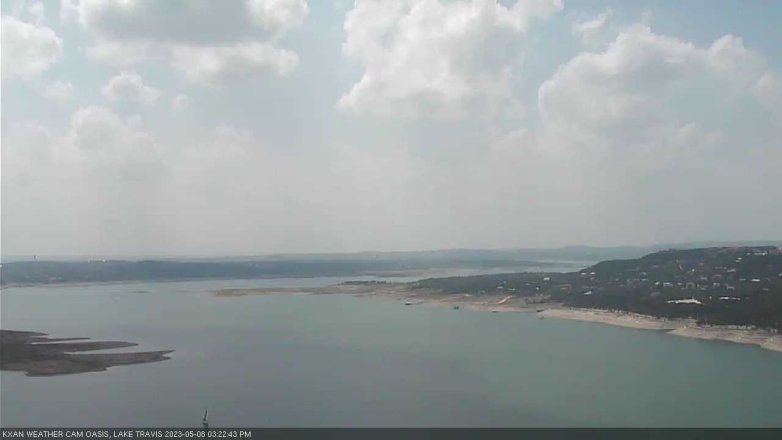 Lake Travis webcam, May 8, 2023 3:25 PM CT