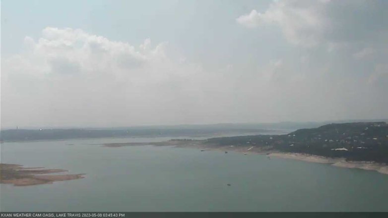 Lake Travis webcam, May 8, 2023 3:45 PM CT