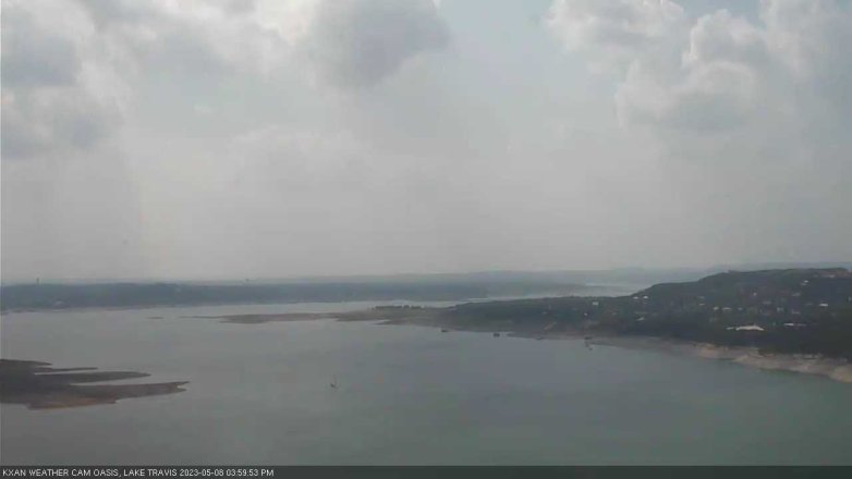Lake Travis webcam, May 8, 2023 4:00 PM CT