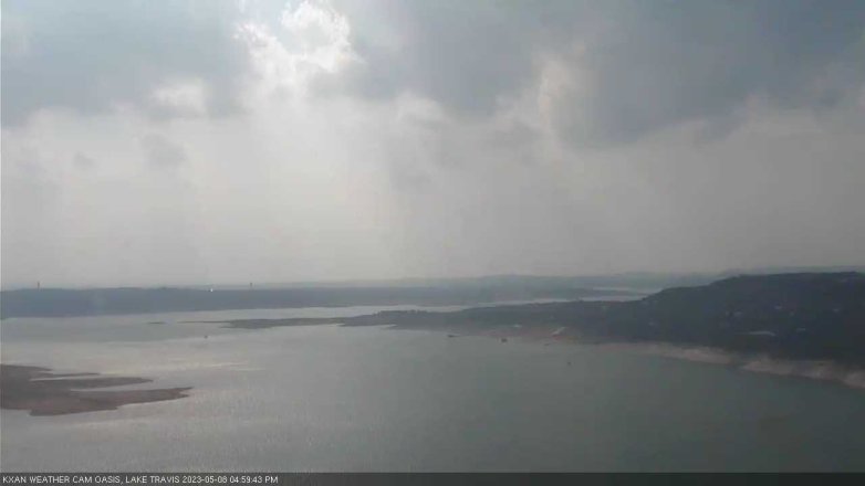 Lake Travis webcam, May 8, 2023 5:00 PM CT