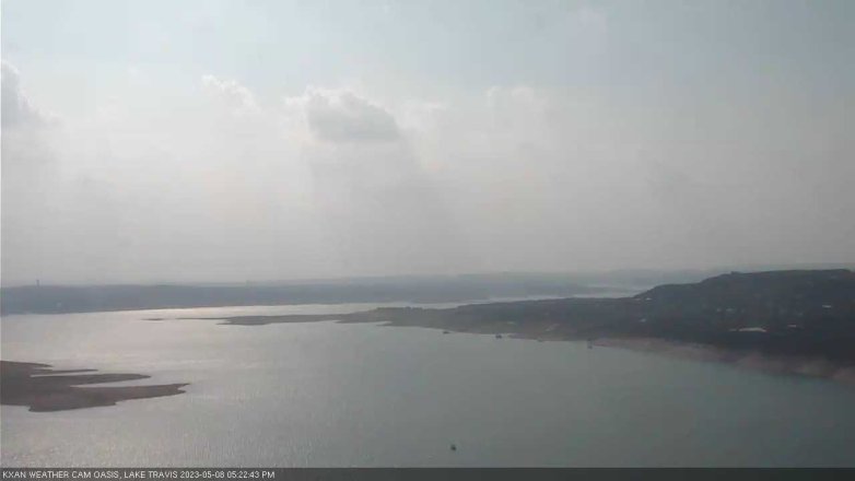 Lake Travis webcam, May 8, 2023 5:25 PM CT