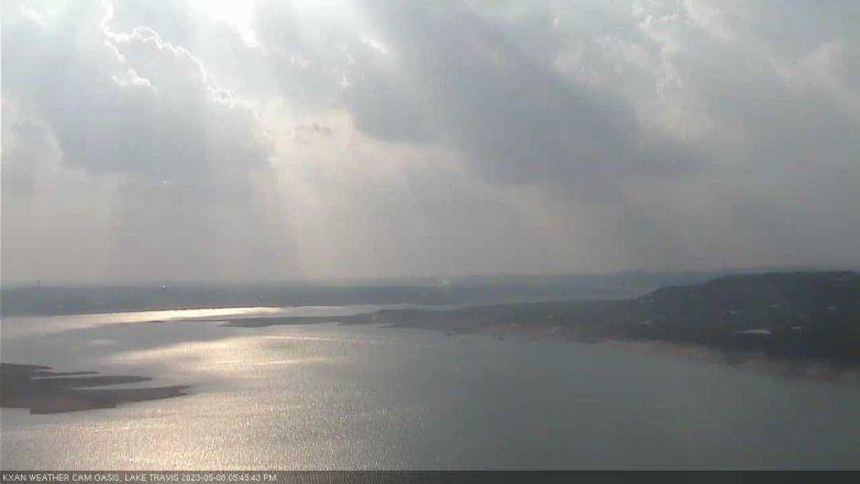 Lake Travis webcam, May 8, 2023 5:45 PM CT