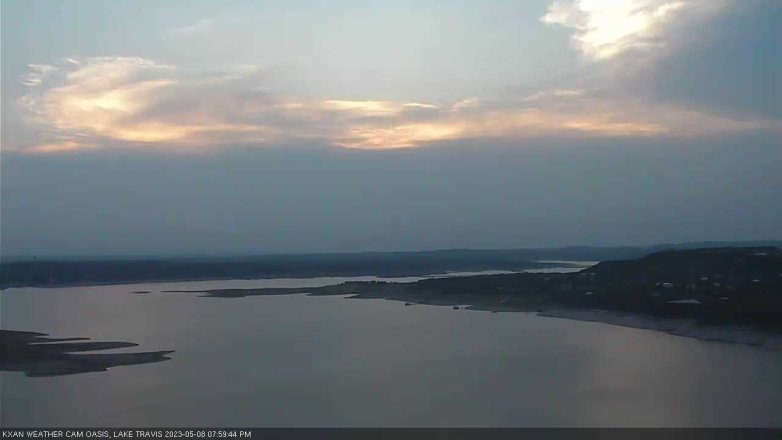 Lake Travis webcam, May 8, 2023 8:00 PM CT
