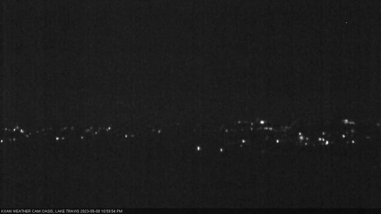 Lake Travis webcam, May 8, 2023 11:00 PM CT