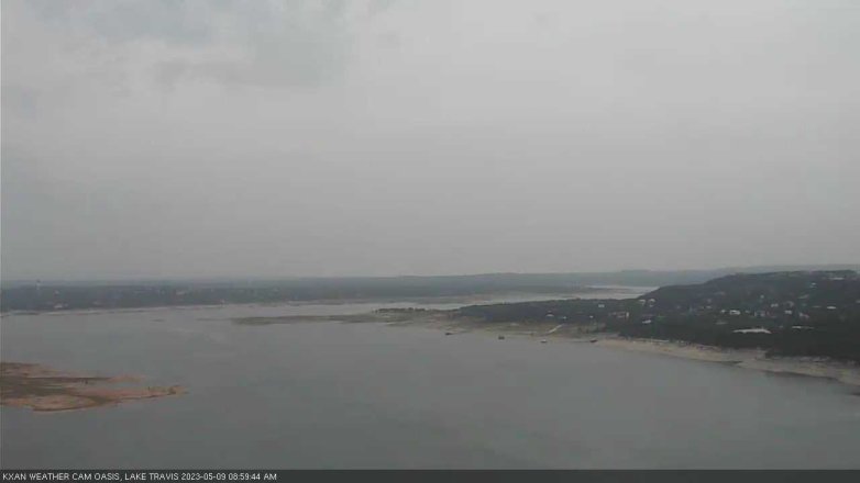 Lake Travis webcam, May 9, 2023 9:00 AM CT