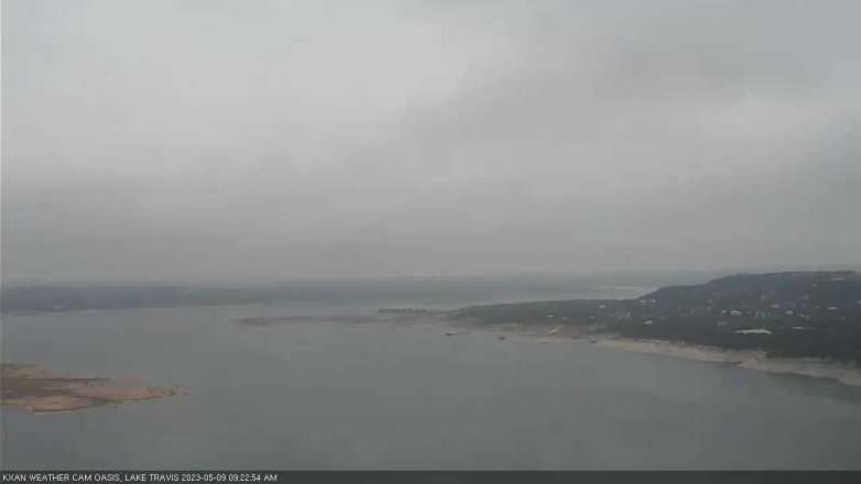 Lake Travis webcam, May 9, 2023 9:25 AM CT