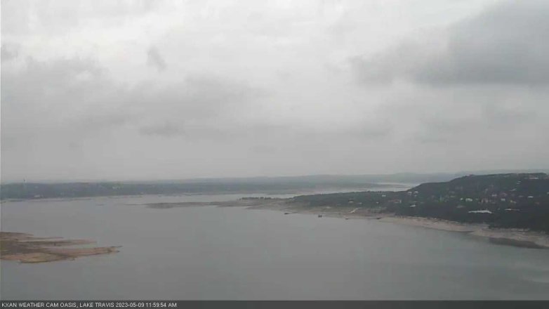 Lake Travis webcam, May 9, 2023 12:00 PM CT