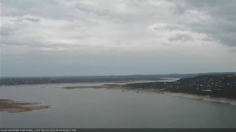 Lake Travis webcam, May 9, 2023 3:45 PM CT