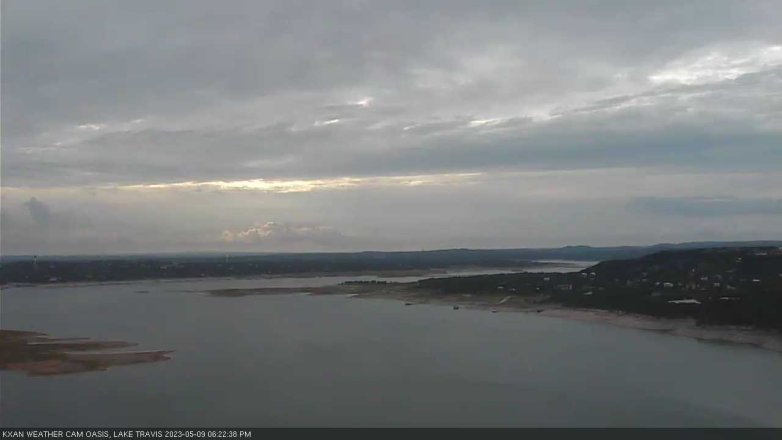 Lake Travis webcam, May 9, 2023 6:25 PM CT