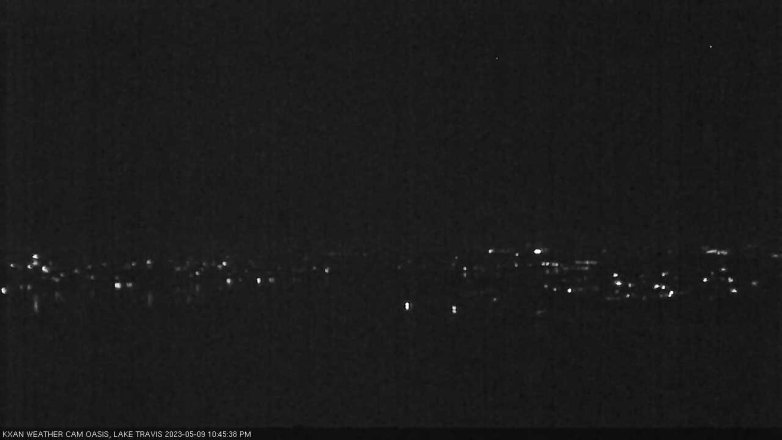 Lake Travis webcam, May 9, 2023 10:45 PM CT