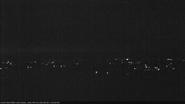Lake Travis webcam, May 9, 2023 11:45 PM CT