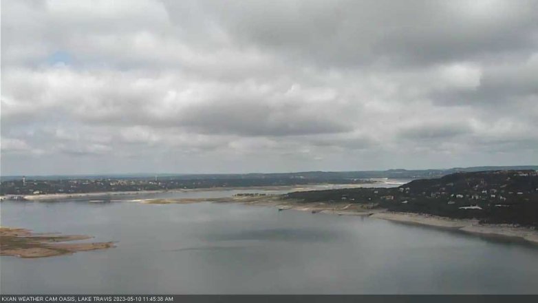 Lake Travis webcam, May 10, 2023 11:45 AM CT