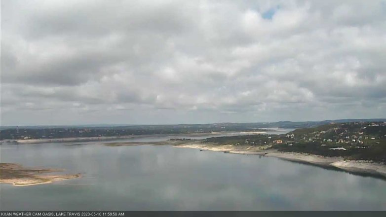 Lake Travis webcam, May 10, 2023 12:00 PM CT