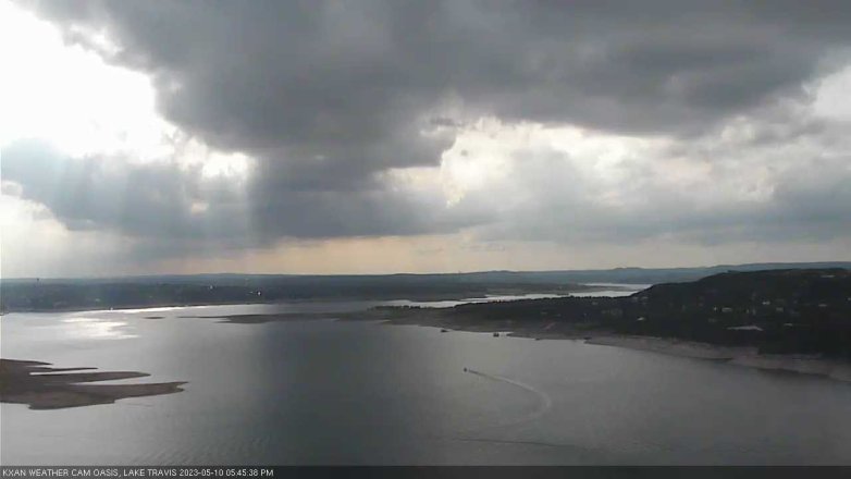 Lake Travis webcam, May 10, 2023 5:45 PM CT