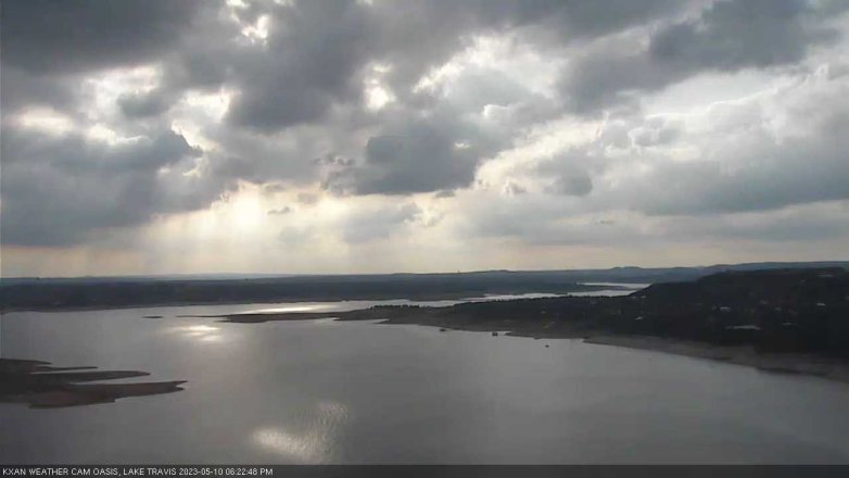 Lake Travis webcam, May 10, 2023 6:25 PM CT