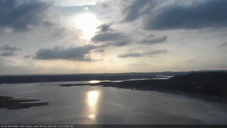 Lake Travis webcam, May 10, 2023 7:25 PM CT