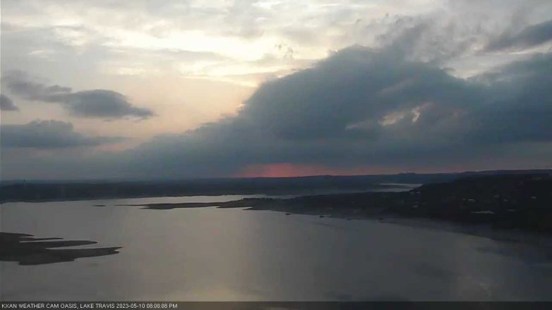 Lake Travis webcam, May 10, 2023 8:00 PM CT