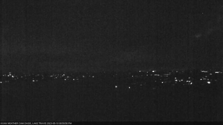 Lake Travis webcam, May 10, 2023 9:00 PM CT