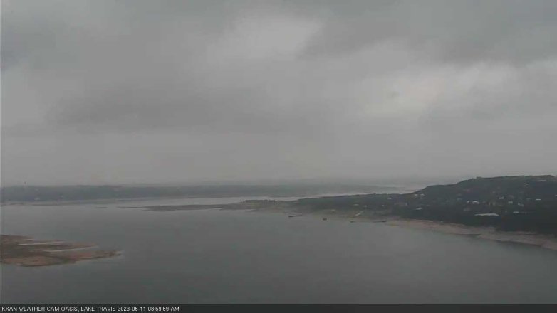 Lake Travis webcam, May 11, 2023 9:00 AM CT