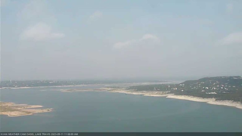 Lake Travis webcam, May 11, 2023 11:00 AM CT