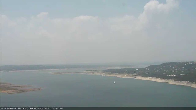 Lake Travis webcam, May 11, 2023 1:45 PM CT