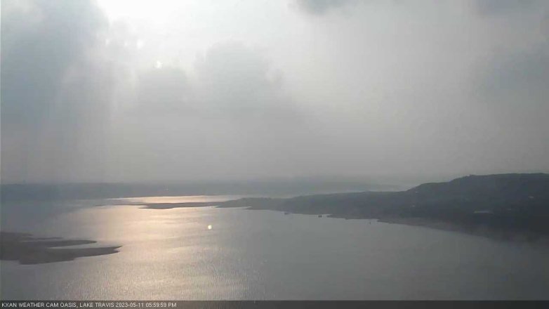 Lake Travis webcam, May 11, 2023 6:00 PM CT