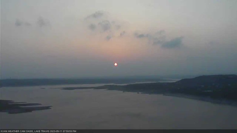 Lake Travis webcam, May 11, 2023 8:00 PM CT