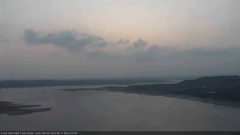 Lake Travis webcam, May 11, 2023 8:25 PM CT