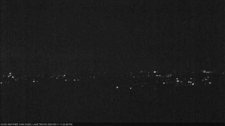 Lake Travis webcam, May 11, 2023 11:25 PM CT