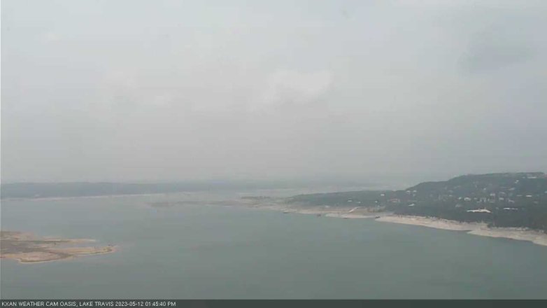 Lake Travis webcam, May 12, 2023 1:45 PM CT