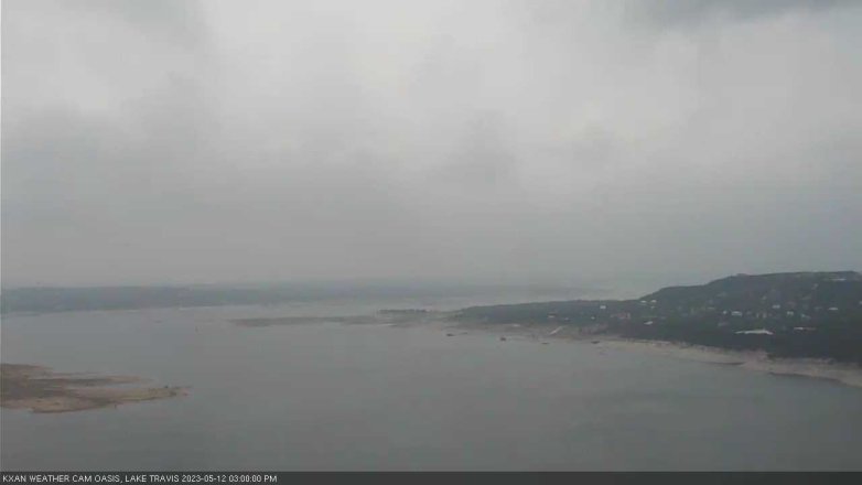 Lake Travis webcam, May 12, 2023 3:00 PM CT