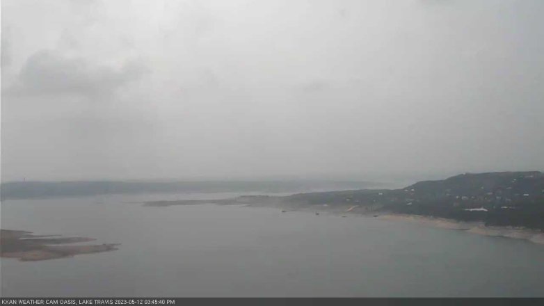 Lake Travis webcam, May 12, 2023 3:45 PM CT