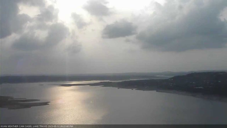 Lake Travis webcam, May 12, 2023 6:25 PM CT