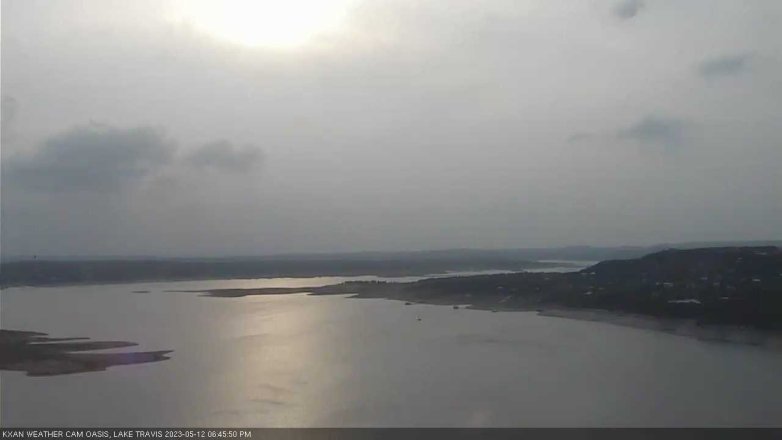 Lake Travis webcam, May 12, 2023 6:45 PM CT