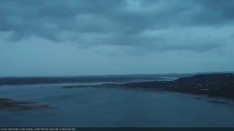 Lake Travis webcam, May 12, 2023 8:25 PM CT