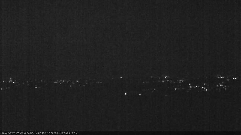 Lake Travis webcam, May 12, 2023 9:00 PM CT
