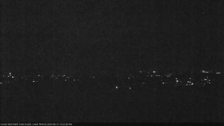 Lake Travis webcam, May 12, 2023 10:25 PM CT