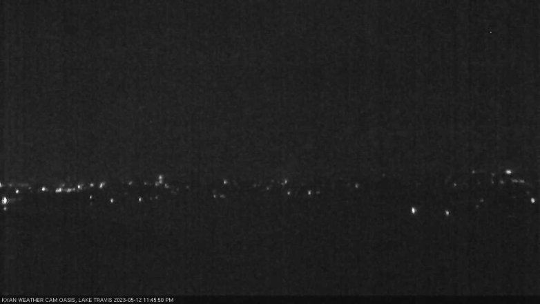 Lake Travis webcam, May 12, 2023 11:45 PM CT